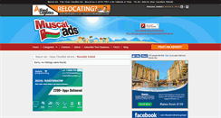 Desktop Screenshot of muscatads.com